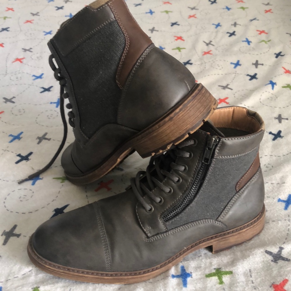 Sonoma Gray Men's Ankle Boots
